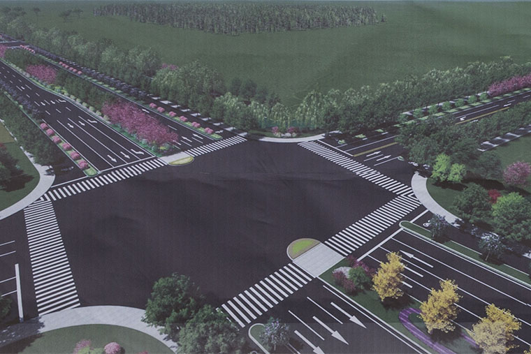 浦南大道（浦南二路至浦南五路）景觀工程